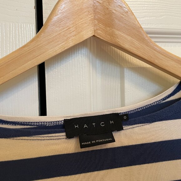 HATCH longsleeve boatneck striped tee - Picture 2 of 4